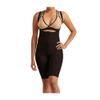 Marena Recovery Knee-Length Post Surgical Compression Girdle with High-Back - Black - XXL view 1