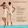Marena Recovery Knee-Length Post Surgical Compression Girdle with High-Back - Black - XXL view 4