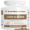 Lions Mane Brain and Focus Supplements - Mushroom Powder Extract Capsules - Non GMO and Gluten Free Supplement for Better Cognitive Health (120ct) view 1