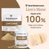 Lions Mane Brain and Focus Supplements - Mushroom Powder Extract Capsules - Non GMO and Gluten Free Supplement for Better Cognitive Health (120ct) view 2