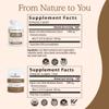 Lions Mane Brain and Focus Supplements - Mushroom Powder Extract Capsules - Non GMO and Gluten Free Supplement for Better Cognitive Health (120ct) view 3