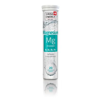 Swiss Energy (Effervescent): MAGNESIUM + B COMPLEX [20pcs/tube] (2 Tubes)