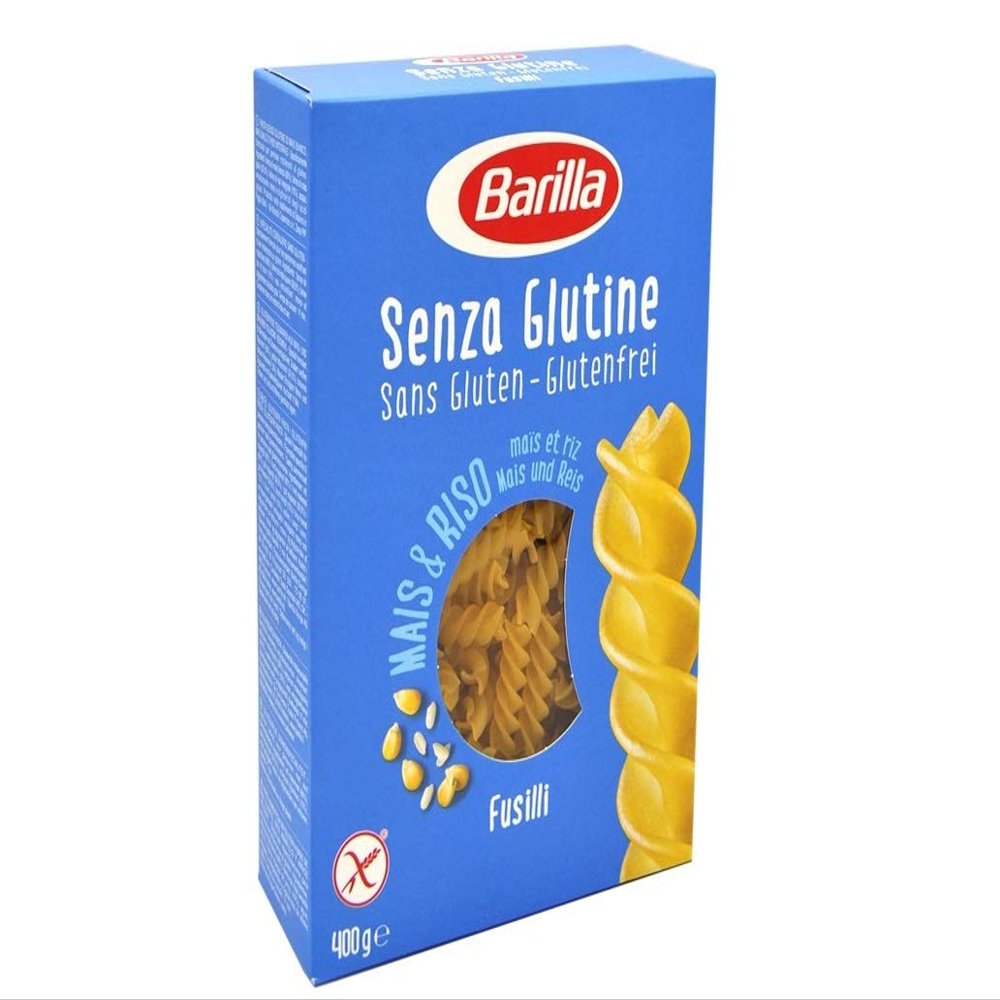 10x Barilla Fusilli 400g Senza Glutine Pasta Gluten Free