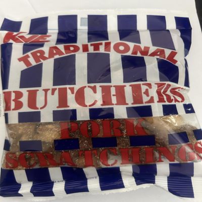 KVE Butchers Pork Scratchings 1 x 100g Traditional Black Country Favourites