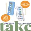 TAKE-N-SLIDE Peel and Stick Reusable for 12+Refills, Pill/Medication/Vitamin/Pet Med Tracker& Reminder, Attach to Your Bottle, Organizer-Free, CurvedBack (White, 5-Pack) view 3