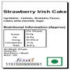 Ghasitaram Gifts Valentines Gift for Girlfriend/Boyfriend/Husband and Wife - Valentine Sweets - Strawberry Irish Cake view 2
