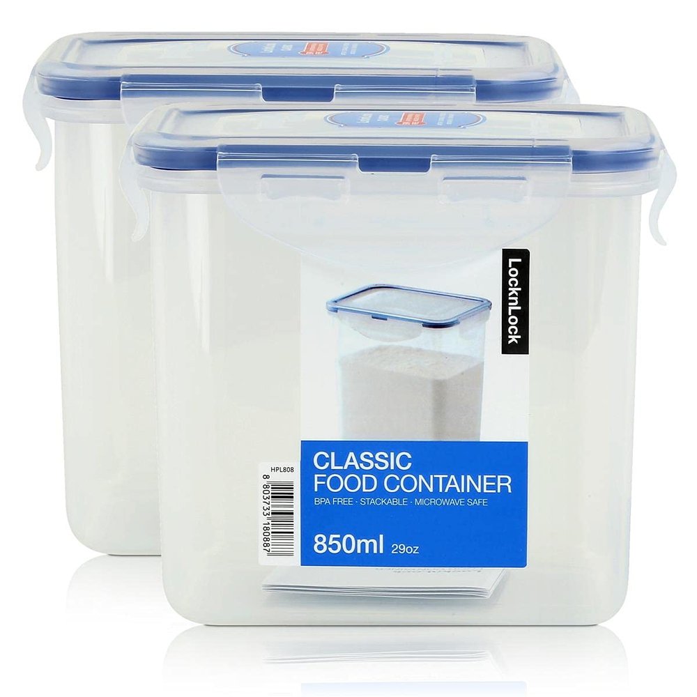 2 x 850ml Food Tubs