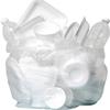 Aluf Plastics HCR-243308C High Density Star Sealed Coreless Roll Bags, 13 gal, Polyethylene, 24" x 33", Clear (Pack of 1000) view 4