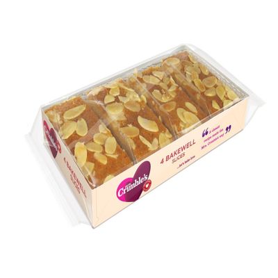 Mrs Crimbles Bakewell Slices 4 Pack