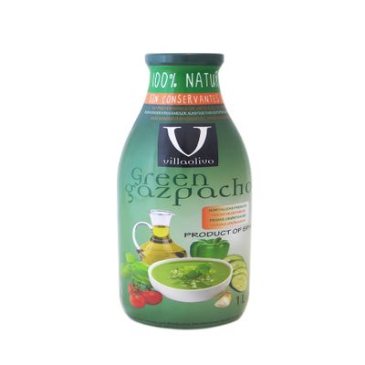 Gaspacho Villaolivo Green Bottle 1 l