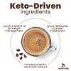 Rapid Fire Ketogenic Creamer with MCT Oil for Coffee or Tea, 8.5 oz. (20 servings) view 3