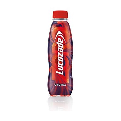 Lucozade Zero Original Drink Bottle 380ml Ref 96770 Pack 24 145019