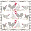 20 Napkins with Christmas Family Animal Design 33 x 33 cm view 1