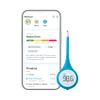 Kinsa Smart Thermometer for Fever - Digital Medical Baby, Kid and Adult Termometro - Accurate, Fast, FDA-Cleared Thermometer for Oral, Armpit or Rectal Reading - QuickCare view 1