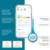 Kinsa Smart Thermometer for Fever - Digital Medical Baby, Kid and Adult Termometro - Accurate, Fast, FDA-Cleared Thermometer for Oral, Armpit or Rectal Reading - QuickCare view 4