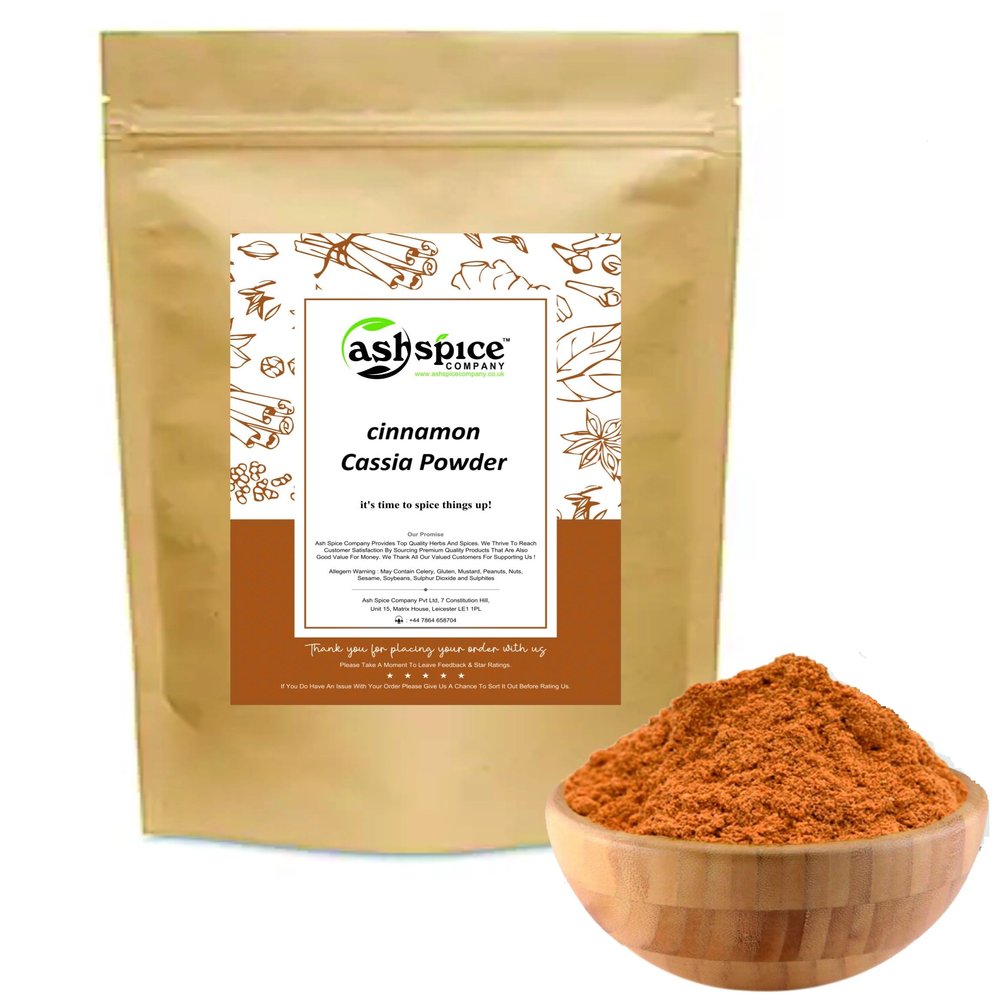 Cinnamon Cassia Ground Powder Premium Quality Free P&P (Ash Spice Company) (50g)