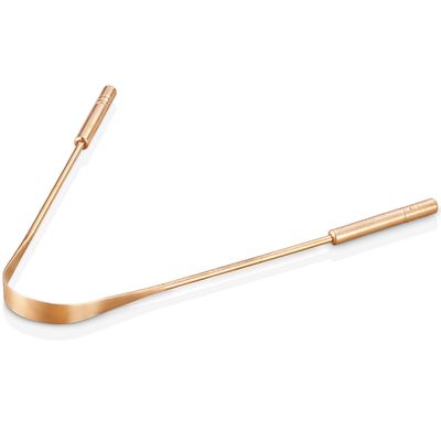 Ayurvedic Copper Tongue Cleaner/Scraper - Premium (Copper)