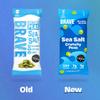 BRAVE Roasted Peas: Healthy Snack, High Protein, Low Calorie - Sea Salt (12 x 35g Packs) view 3