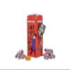 British Phone Box Souvenir Tin Filled with Vanilla Fudge - Sweet Tin with Individually Wrapped Sweets - London Retro Treats Gift Box, Birthday & Mothers Day Presents, British Souvenirs Gifts view 1