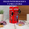 British Phone Box Souvenir Tin Filled with Vanilla Fudge - Sweet Tin with Individually Wrapped Sweets - London Retro Treats Gift Box, Birthday & Mothers Day Presents, British Souvenirs Gifts view 4