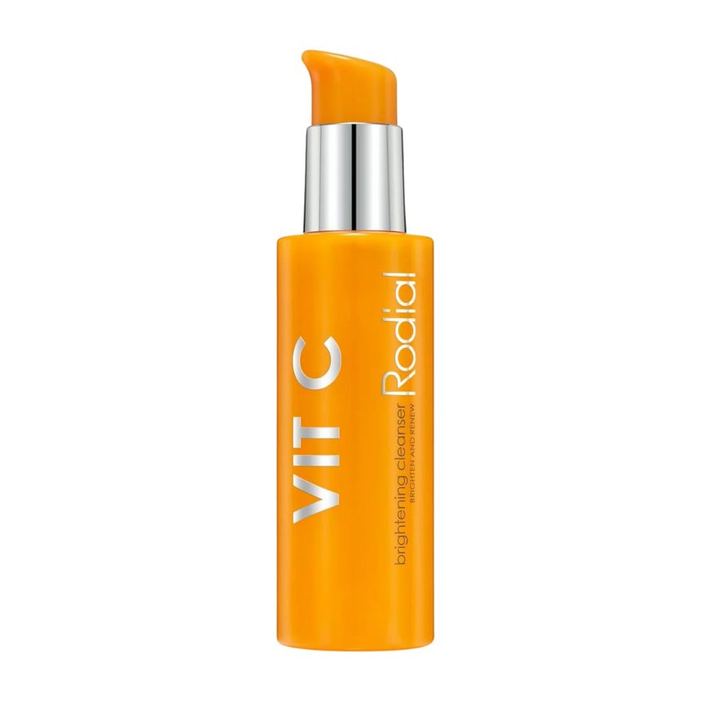 Rodial Vitamin C Brightening Cleanser 135ml  Daily Cleansing Gel Formula with Vitamin C and Fruit AHAs for Brighter, Smoother, Even-Toned Skin