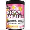 Evlution Nutrition BCAA Energy - Essential BCAA Amino Acids, Vitamin C & Natural Energizers for Performance, Immune Support, Muscle Building, Recovery, B Vitamins, Pre Workout, 30 Serve, Pink Lemonade view 1