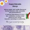 Twinings Superblends Sleep Tea - Spiced Apple & Vanilla Herbal Tea Infusion with Camomile & Passion Flower - 80 Biodegradable Tea Bags view 2