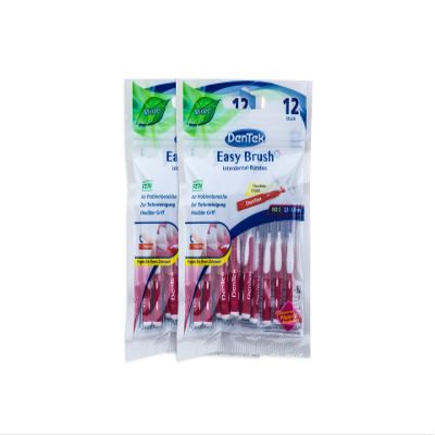 2x DenTek Easy Brush 2.3 mm - 3.8 mm Fine ISO: 2
