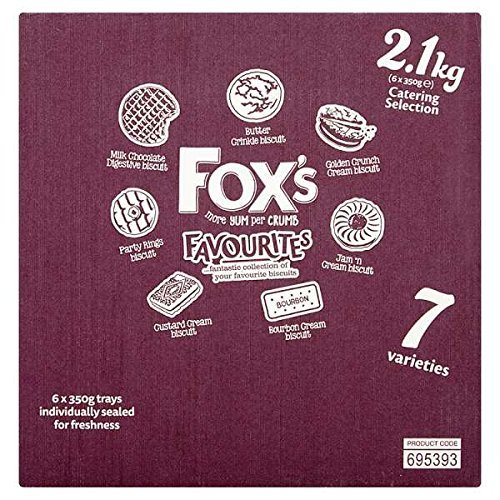 Fox's Favourites Catering Selection 6 x 350g (2.1kg) (Pack of 2.1kg)
