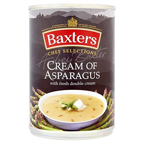 Baxters Chef Selections Cream of Asparagus 400g (Pack of 12 x 400g)