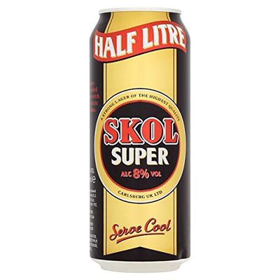 Skol Super 500ml (Pack of 24 x 500ml)