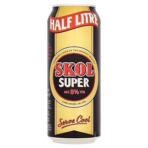 Skol Super 500ml (Pack of 24 x 500ml)