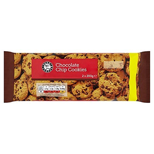 Euro Shopper Chocolate Chip Cookies 2 x 200g (Pack of 12 x 400g)