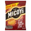 The Real McCoy's Flame Grilled Steak Ridge Cut Potato Crisps 47.5g (Pack of 30 x 47.5g) view 1