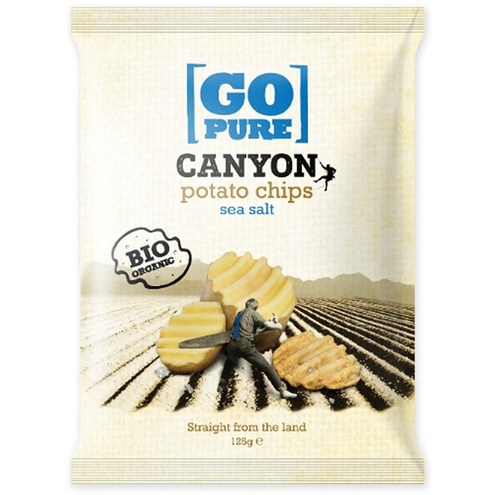 Go Pure - Canyon Chips Sea Salt - 125g