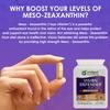 Vision Defender MZ Eye Health Supplement  10mg Meso-Zeaxanthin from Marigold Extract  Antioxidant Carotenoid for Vision Support and Retina Nutrition  90 Vegan Capsules. Made in UK view 3