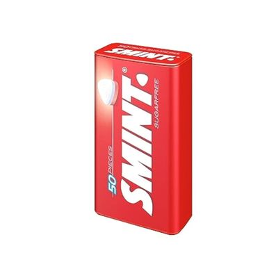 1 x Pack of XXL Smint Sugar Free Mints Tin (Strawberry)