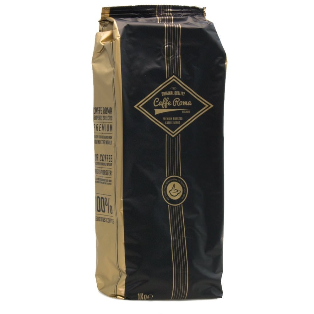 Caffe Roma 100% Arabica Coffee Beans (1kg) (Pack of 6)