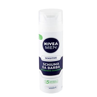 NIVEA Sensitive Men's Shaving Foam with Chamomile Pack of 6 x 200 ml