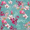 20 Napkins Magnolia on Blue Flowers Spring Easter 33 x 33 cm view 1