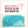 Gadget and Gift Zone Happy Valentine's Day You're One in a Million Novelty Sweets (Blue) view 1