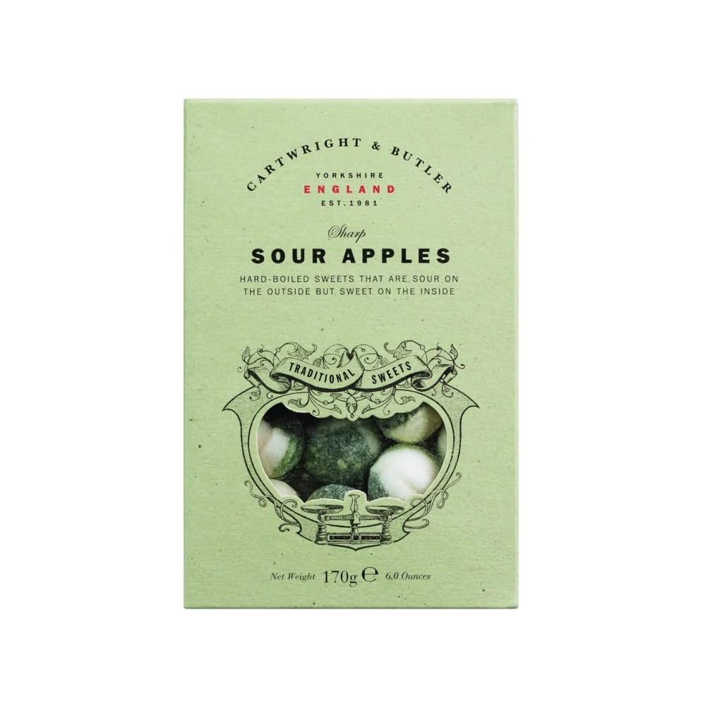 Cartwright & Butler | Sour Apple Sweets in Carton