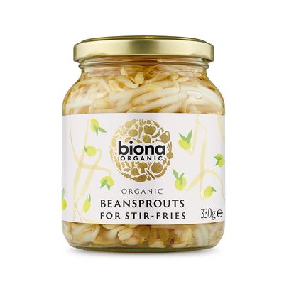 Biona Organic Bean Sprouts, 330 g, Pack of 6