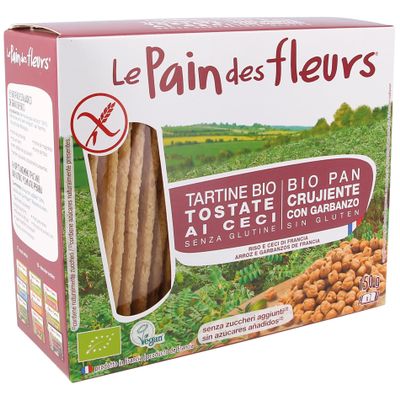Cracker Garbanzo Sin Gluten Bio 150g Le Pain des Fleurs