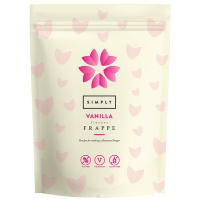 Simply Vanilla Frappe Powder, Nut Free & Gluten Free Frappe Powder for Iced Drinks (1 Kg)