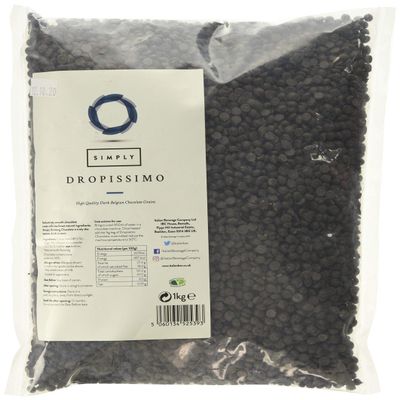 Simply Plain Chocolate Dropissimo, 1 kg