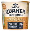 Quaker Oat So Simple Protein Golden Syrup Porridge Pots, 6 x 63 g view 4