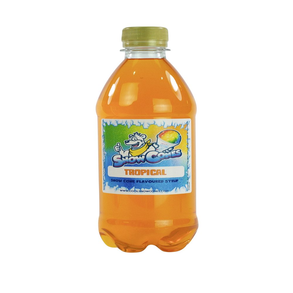 Tropical Slush | Snow Cone Syrup | Compatible with ALL Slush Puppy Machines | Choose your Flavour