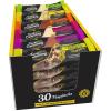 Food Connections Luxury Mix Flapjack Bars (Box of 30x 100g Bars) - Individually Wrapped Flapjacks Multipack of 30 in 6x Flavours: Bakewell, Chocolate Chip, Choc Caramel, Chocolate, Oat & Yoghurt. view 1
