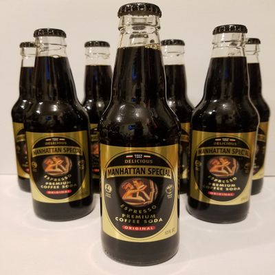 Manhattan Special Expresso 8 Bottles Coffee Soda (12 oz Bottles)